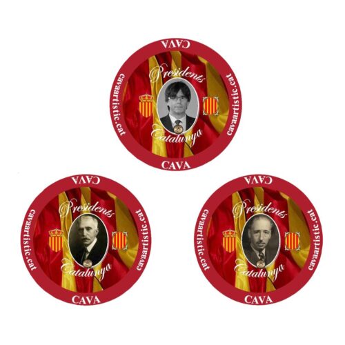 Cava Badges from the Collection of the Presidents of Catalonia