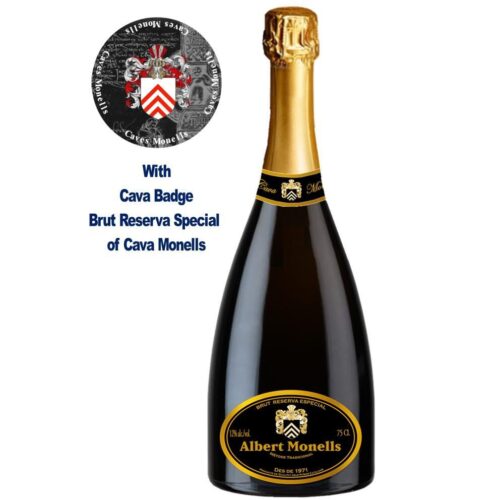 1007 - Cava Brut Special Reserve Albert Monells - Limited and Numbered Edition