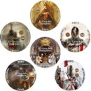 Cava Badges from the Templars Series I Collection
