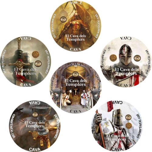 Cava Badges from the Templars Series I Collection