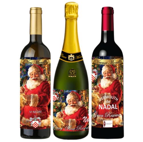 Christmas Pack V : Red Wine + Red Vermouth + Cava Brut Reserve