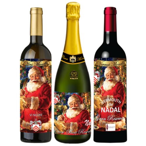 Christmas Pack V : Red Wine + Red Vermouth + Cava Brut Reserve