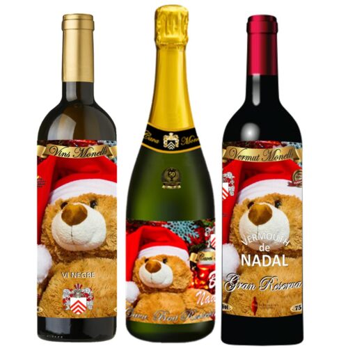 Christmas Pack IV : Red Wine + Red Vermouth + Cava Brut Reserve