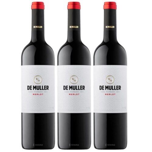 De Muller Merlot 2017 - 3 Ampolla 2704 - De Muller Merlot