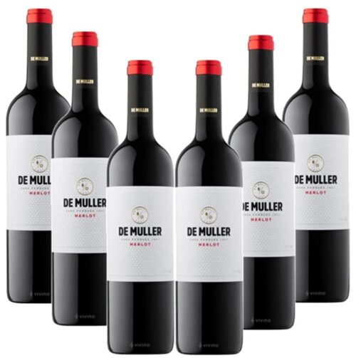 De Muller Merlot 2017 - 6 Ampolla 2704 - De Muller Merlot