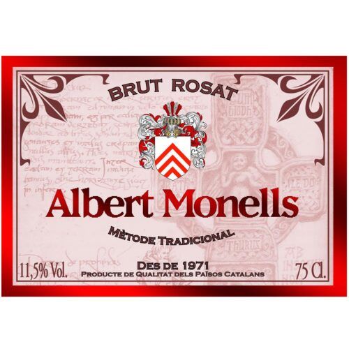 1002 - Cava Albert Monells Brut Rosé