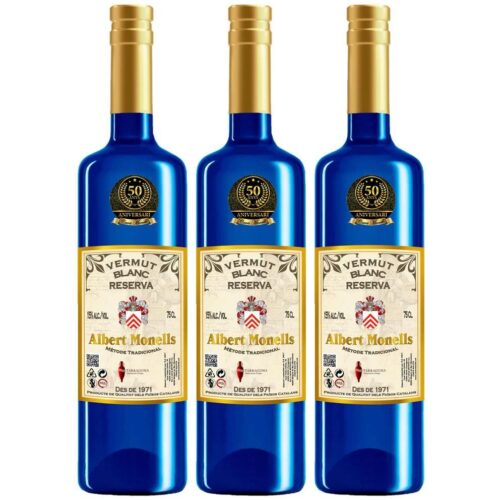 3001 - White Vermouth Albert Monells Reserve of 75 Cl.