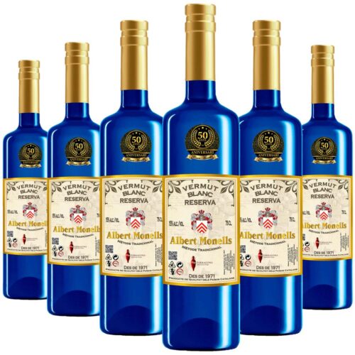 3001 - White Vermouth Albert Monells Reserve of 75 Cl.