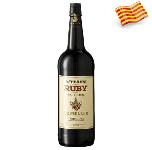 2796 - De Muller Superior Ruby 1 Liter  19º - 100 Cl.