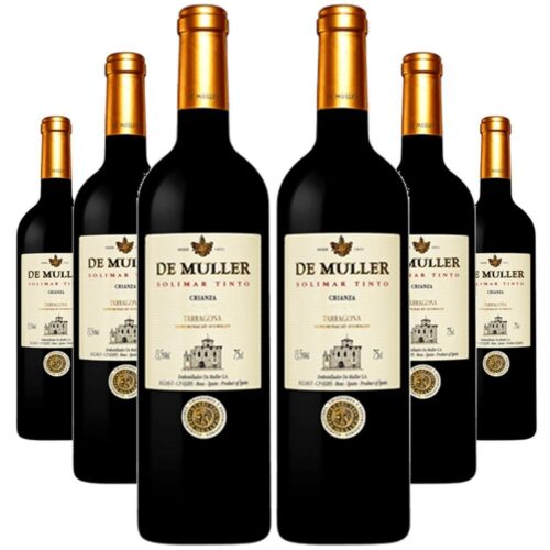 De Muller Solimar Negre - 6 ampolles 2710 - De Muller Solimar Red Wine