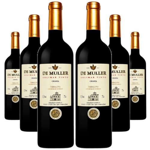 De Muller Solimar Negre - 6 ampolles 2710 - De Muller Solimar Red Wine