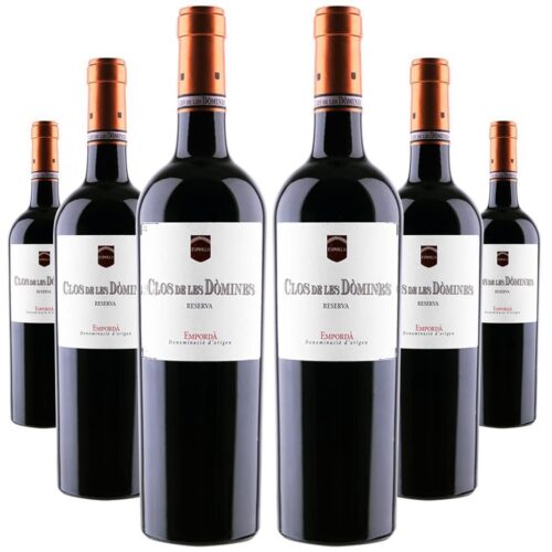 6 Ampolles - Vi Negre Clos de les Dòmines D.O. Empordà 2503 - Clos de les Dòmines Red Wine Reserve