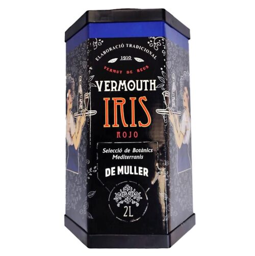3020 - De Muller Bag in Box 2 Liters Iris Red Vermouth