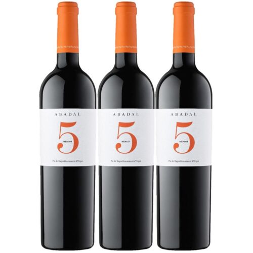 2403 - Red Wine 5 Merlot of Abadal