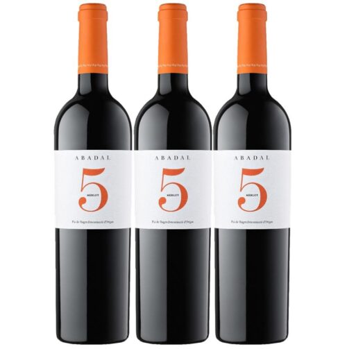 2403 - Red Wine 5 Merlot of Abadal
