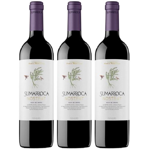 3 Ampolles - Vi Negre Sumarroca Nostrat Noir de Noirs Penedès 2225 - Red Wine Sumarroca Nostrat Black of Blacks