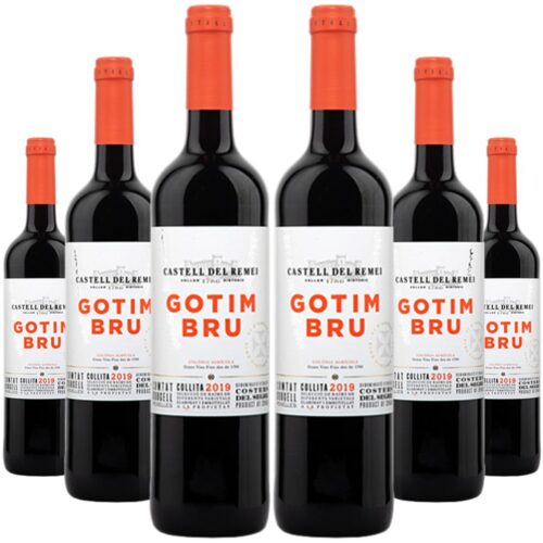 6 Ampolles - Gotim Bru - Castell del Remei 2546 - Red Wine Gotim Bru