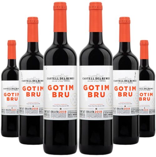 6 Ampolles - Gotim Bru - Castell del Remei 2546 - Red Wine Gotim Bru