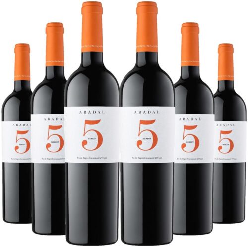 2403 - Red Wine 5 Merlot of Abadal
