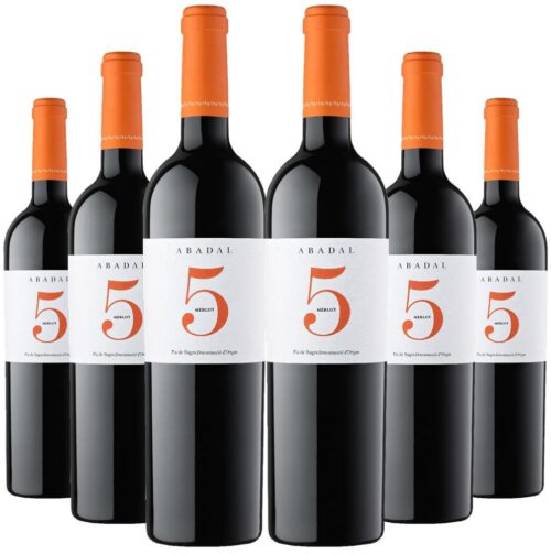 2403 - Red Wine 5 Merlot of Abadal