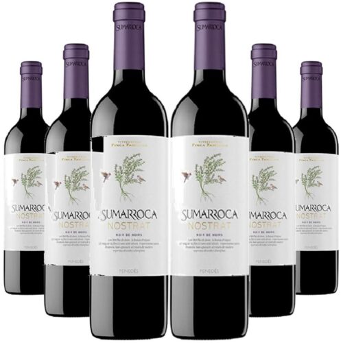 6 Ampolles - Vi Negre Sumarroca Nostrat Noir de Noirs Penedès 2225 - Red Wine Sumarroca Nostrat Black of Blacks