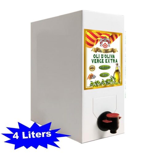 8604 - Bag in Box – Extra Virgin Olive Oil – 4 Liters