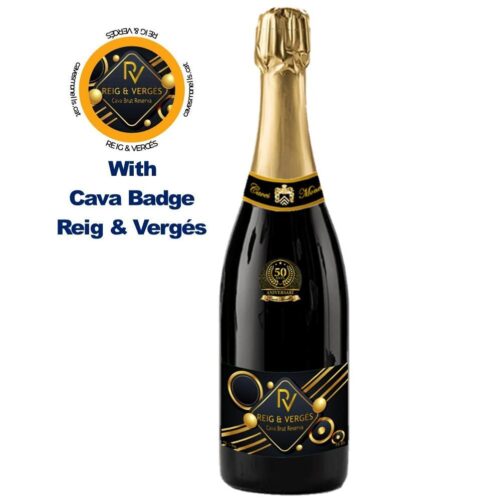 1 Ampolla del Cava 07 Brut Reserva Reig & Verges en Anglès 1903/07 - Cava Brut Reserve Reig & Vergés