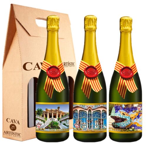 Assortment of Cava of Antoni Gaudí Brut Reserve