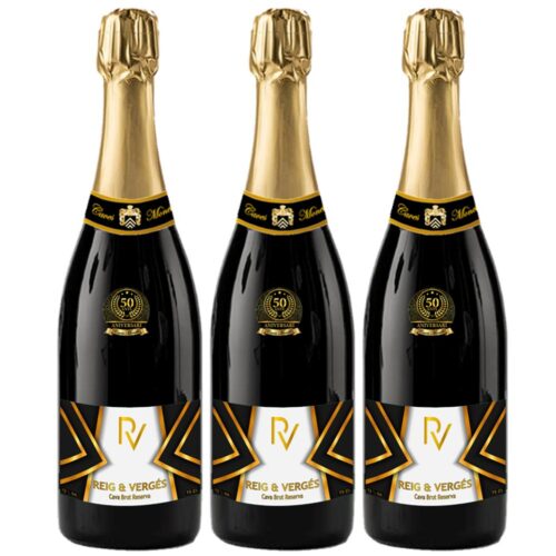 3 Ampolles del Cava 02 Brut Reserva Reig & Verges 1903/02 - Cava Brut Reserve Reig & Vergés