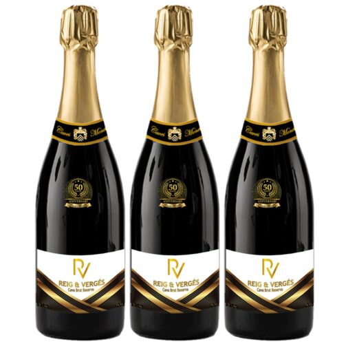 3 Ampolles del Cava 04 Brut Reserva Reig & Verges 1903/04 - Cava Brut Reserve Reig & Vergés