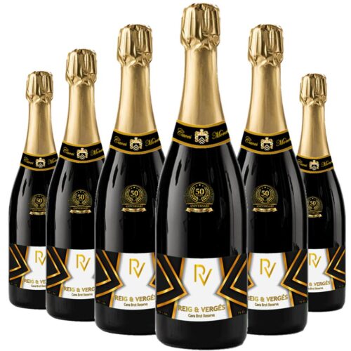 6 Ampolles del Cava 02 Brut Reserva Reig & Verges 1903/02 - Cava Brut Reserve Reig & Vergés