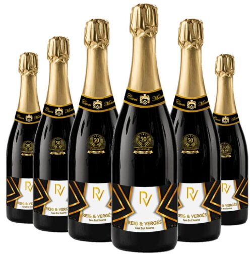 6 Ampolles del Cava 02 Brut Reserva Reig & Verges 1903/02 - Cava Brut Reserve Reig & Vergés