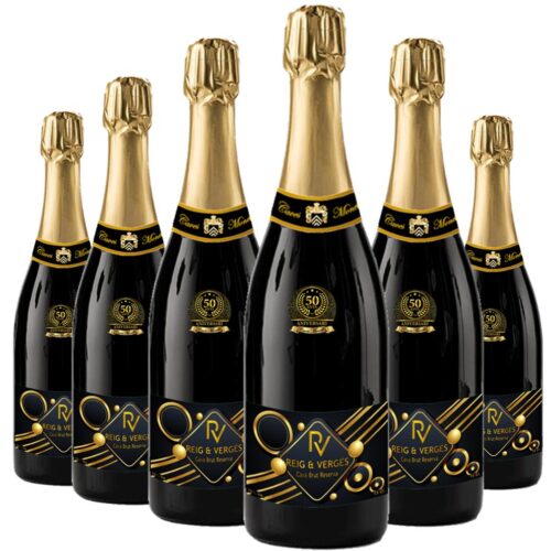6 Ampolles del Cava 07 Brut Reserva Reig & Verges 1903/07 - Cava Brut Reserve Reig & Vergés