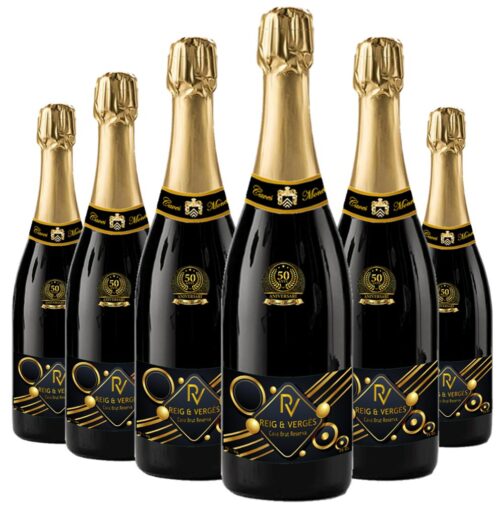 6 Ampolles del Cava 07 Brut Reserva Reig & Verges 1903/07 - Cava Brut Reserve Reig & Vergés