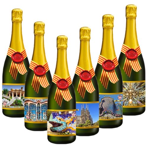 Assortment of Cava of Antoni Gaudí Brut Reserve