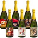First Box of 6 Christmas Cavas Brut Reserve