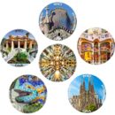 Cava Badges from Gaudí Collection