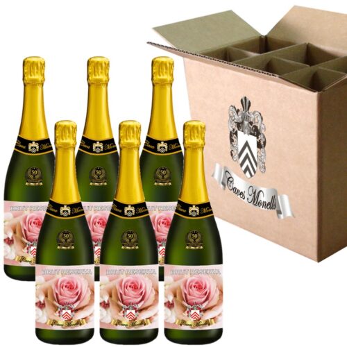 Cava 04 Flors de Primavera - 6 Ampolles + caixa Fourth Cava Brut Reserve of Spring Flowers