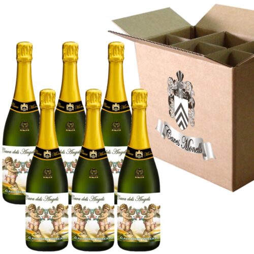 Cava 05 dels Àngels - 6 Ampolles + Caixa V Cava of the Angels Brut Reserve