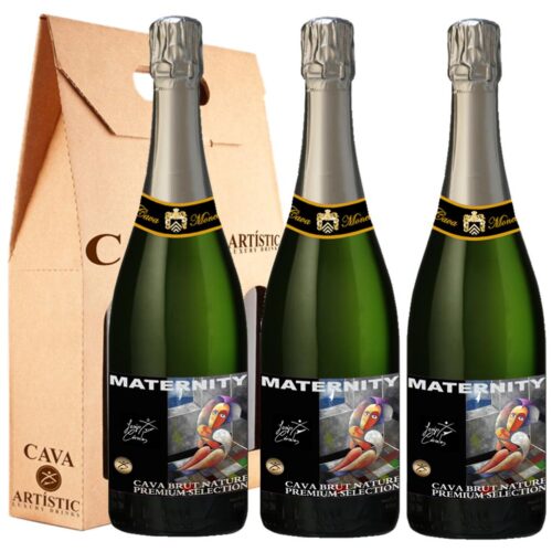 Cava Maternity - 3 Ampolles + Estoig Cava Brut Nature Maternity