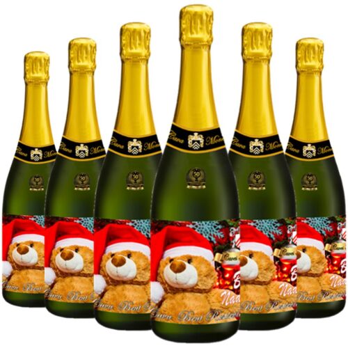 Cava Brut Reserve Christmas Bear