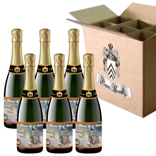 Cava del Naixement de Venus - 6 Ampolles + Caixa Cava Birth of Venus Brut Reserve