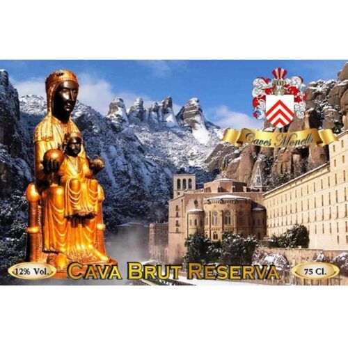 Cava Brut Reserve of Montserrat Abbey