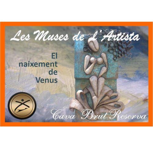 Etiqueta del Cava del Naixament de Venus Cava Birth of Venus Brut Reserve