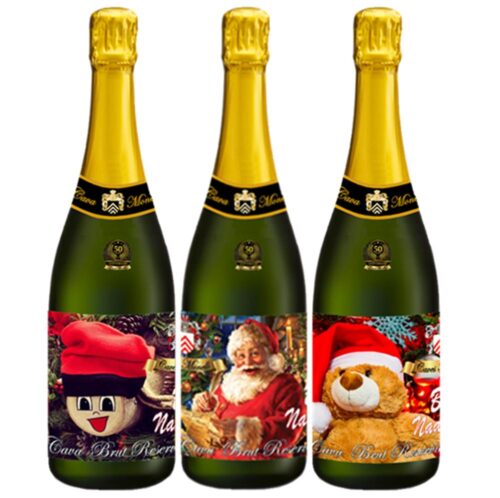 First Pack of 3 Christmas Cavas Brut Reserve