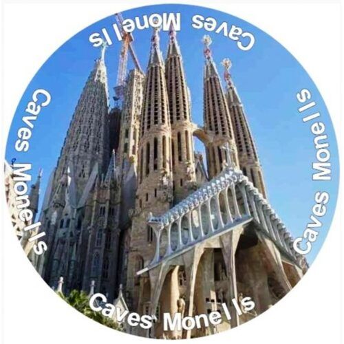 Placa de Cava de la Sagrada Familia Cava Brut Reserve of Holy Family