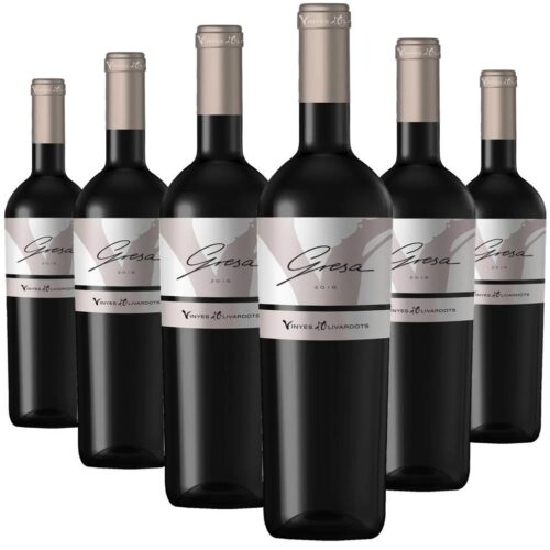 6 Ampolles - Vi Negre Gresa 2016 2521 - Red Wine Gresa - Vinyes d’Olivardots