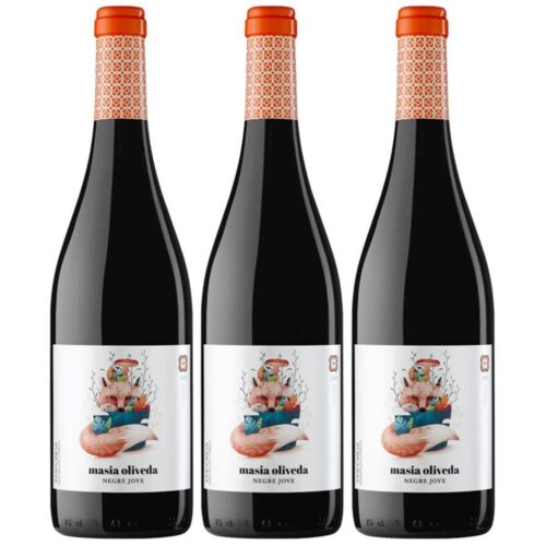 3 Ampolles - Vi Negre Jove Mas Oliveda 2022 2526 - Young Red Wine Masia Oliveda