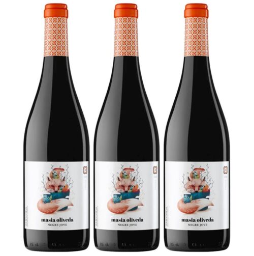 3 Ampolles - Vi Negre Jove Mas Oliveda 2022 2526 - Young Red Wine Masia Oliveda