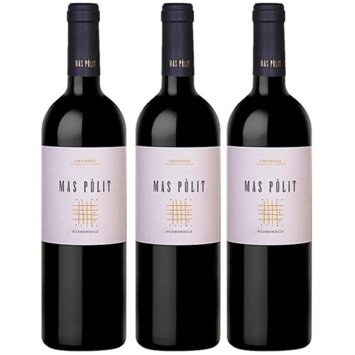3 Ampolles - Vi Negre Mas Polit 2530 - Red Wine Mas Pòlit